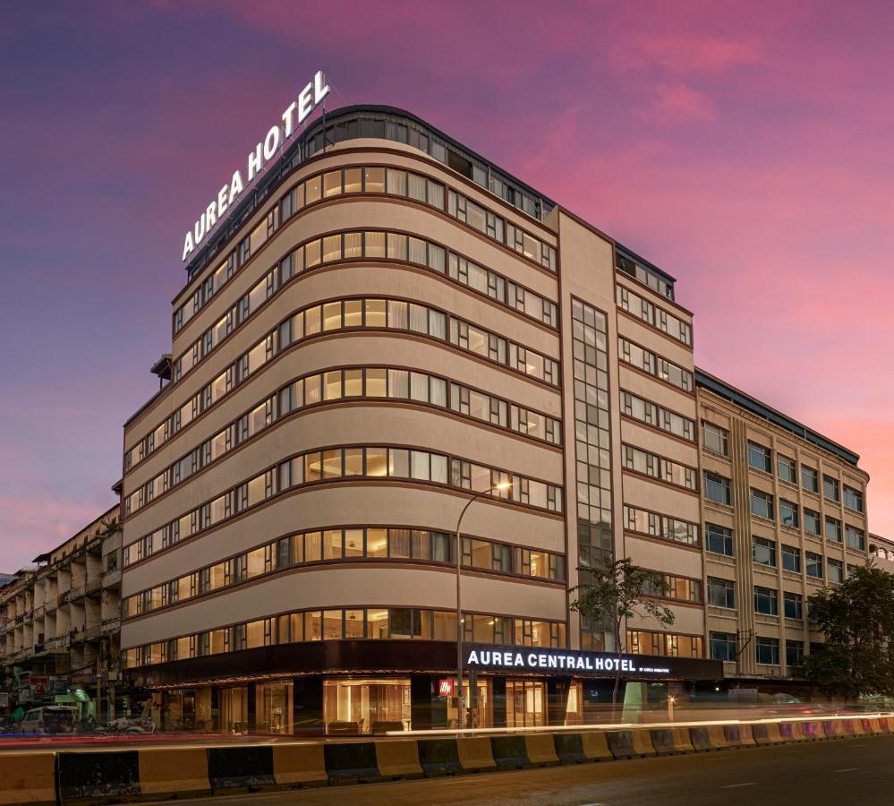 Aurea Central Hotel Phnom Penh Bagian luar foto